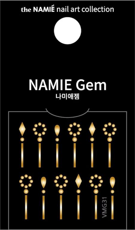 NAMIE Gem 美甲裝飾藝術貼紙 Volume Metallic 31