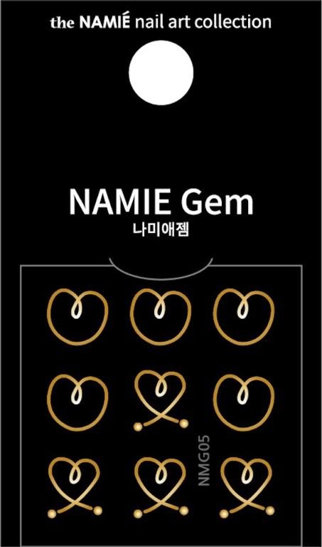 NAMIE Gem 美甲裝飾藝術貼紙 Normal Metallic 05