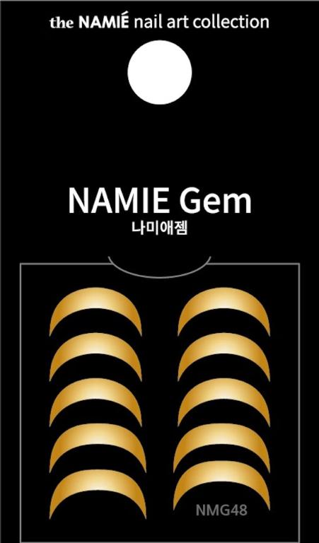 NAMIE Gem 美甲裝飾藝術貼紙 Normal Metallic 48