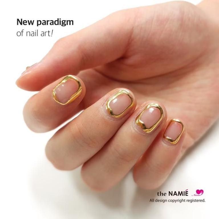 NAMIE Gem 美甲裝飾藝術貼紙 Volume Metallic 55