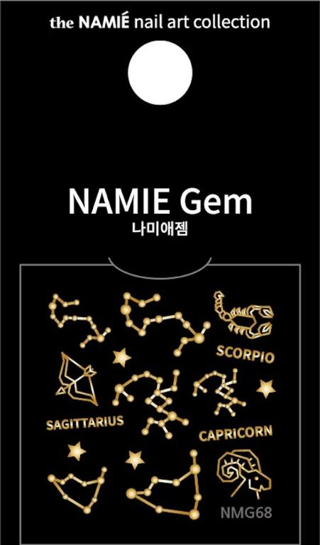 NAMIE Gem 美甲裝飾藝術貼紙 Normal Metallic 68