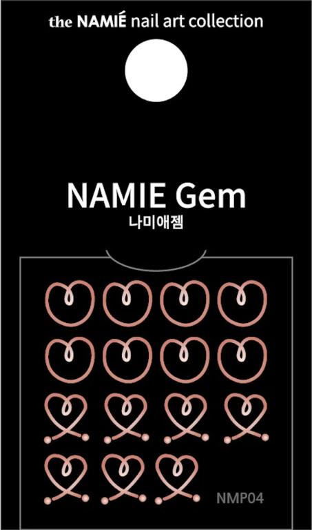 NAMIE Gem 美甲裝飾藝術貼紙 Normal Metallic 04