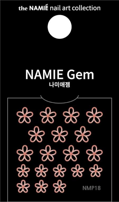 NAMIE Gem 美甲裝飾藝術貼紙 Normal Metallic 18