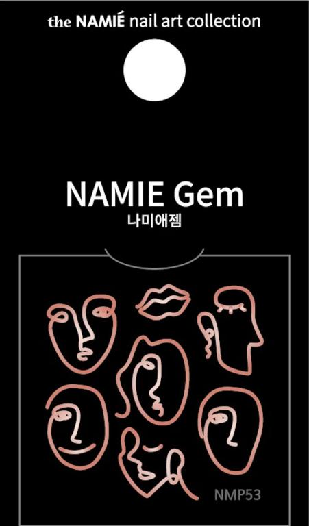 NAMIE Gem 美甲裝飾藝術貼紙 Normal Metallic 53