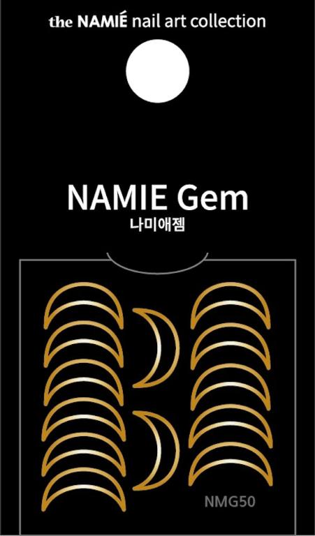 NAMIE Gem 美甲裝飾藝術貼紙 Normal Metallic 50