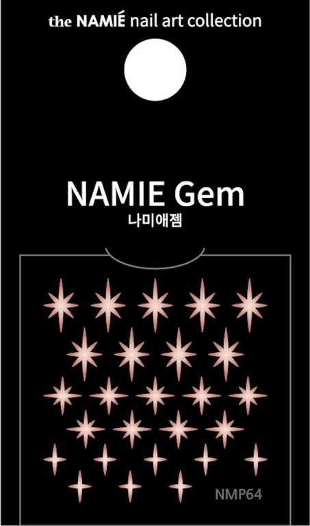 NAMIE Gem 美甲裝飾藝術貼紙 Normal Metallic 64