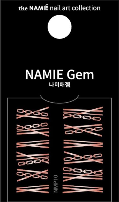 NAMIE Gem 美甲裝飾藝術貼紙 Normal Metallic 10