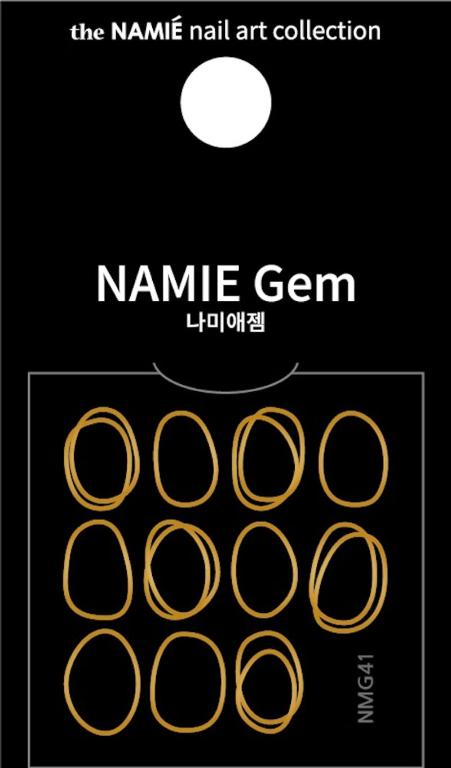 NAMIE Gem 美甲裝飾藝術貼紙 Normal Metallic 41