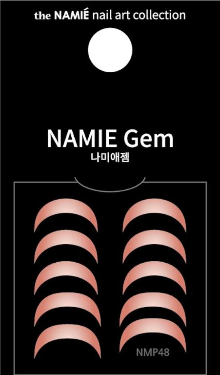 NAMIE Gem 美甲裝飾藝術貼紙 Normal Metallic 48