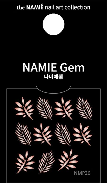 NAMIE Gem 美甲裝飾藝術貼紙 Normal Metallic 26