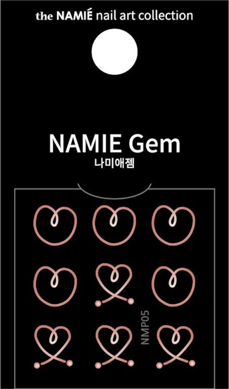 NAMIE Gem 美甲裝飾藝術貼紙 Normal Metallic 05