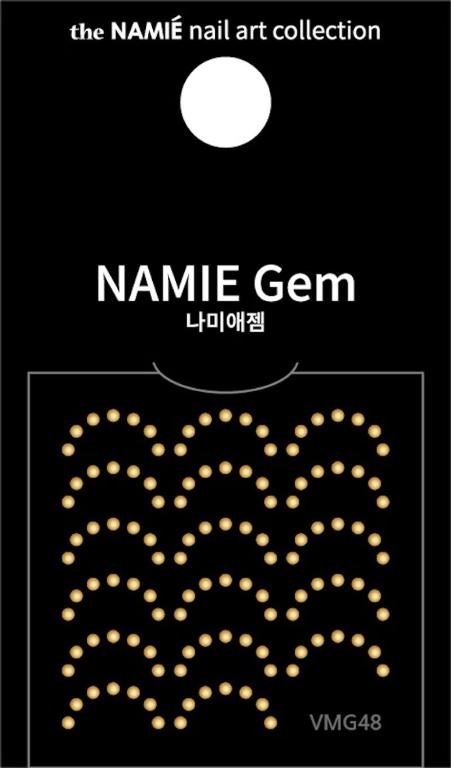 NAMIE Gem 美甲裝飾藝術貼紙 Volume Metallic 48