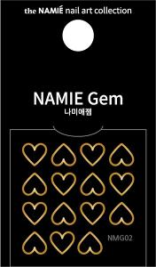 NAMIE Gem 美甲裝飾藝術貼紙 Normal Metallic 02