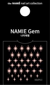 NAMIE Gem 美甲裝飾藝術貼紙 Normal Metallic 63
