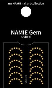 NAMIE Gem 美甲裝飾藝術貼紙 Volume Metallic 49