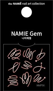NAMIE Gem 美甲裝飾藝術貼紙 Normal Metallic 56