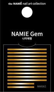NAMIE Gem 美甲裝飾藝術貼紙 Normal Metallic 62