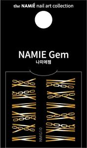 NAMIE Gem 美甲裝飾藝術貼紙 Normal Metallic 10