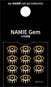 NAMIE Gem 美甲裝飾藝術貼紙 Normal Metallic 24