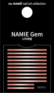 NAMIE Gem 美甲裝飾藝術貼紙 Normal Metallic 62