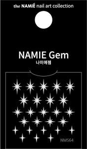 NAMIE Gem 美甲裝飾藝術貼紙 Normal Metallic 64