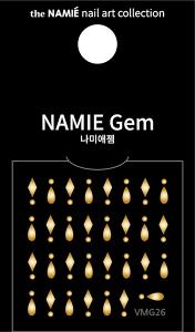 NAMIE Gem 美甲裝飾藝術貼紙 Volume Metallic 26
