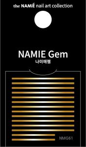 NAMIE Gem 美甲裝飾藝術貼紙 Normal Metallic 61