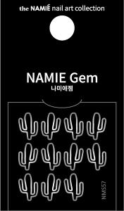 NAMIE Gem 美甲裝飾藝術貼紙 Normal Metallic 57