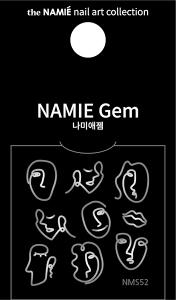 NAMIE Gem 美甲裝飾藝術貼紙 Normal Metallic 52
