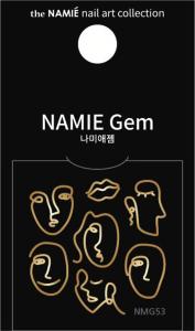 NAMIE Gem 美甲裝飾藝術貼紙 Normal Metallic 53