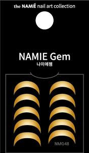 NAMIE Gem 美甲裝飾藝術貼紙 Normal Metallic 48
