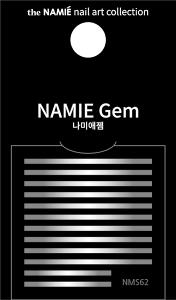 NAMIE Gem 美甲裝飾藝術貼紙 Normal Metallic 62