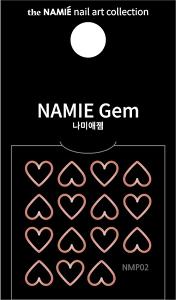 NAMIE Gem 美甲裝飾藝術貼紙 Normal Metallic 02