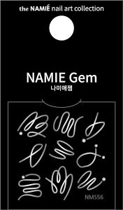 NAMIE Gem 美甲裝飾藝術貼紙 Normal Metallic 56
