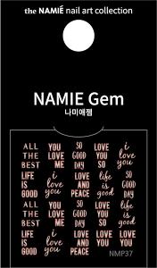 NAMIE Gem 美甲裝飾藝術貼紙 Normal Metallic 37