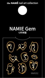 NAMIE Gem 美甲裝飾藝術貼紙 Normal Metallic 52