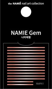 NAMIE Gem 美甲裝飾藝術貼紙 Normal Metallic 61