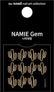 NAMIE Gem 美甲裝飾藝術貼紙 Normal Metallic 57