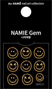 NAMIE Gem 美甲裝飾藝術貼紙 Normal Metallic 22