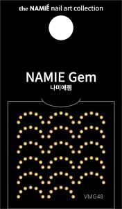 NAMIE Gem 美甲裝飾藝術貼紙 Volume Metallic 48