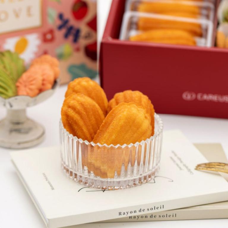 【喜憨兒】映花禮盒(A) I 瑪德蓮 I 手工曲奇