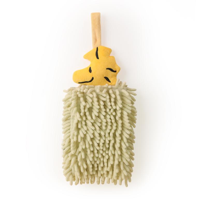 Peanuts史努比可掛式超細纖維擦手巾