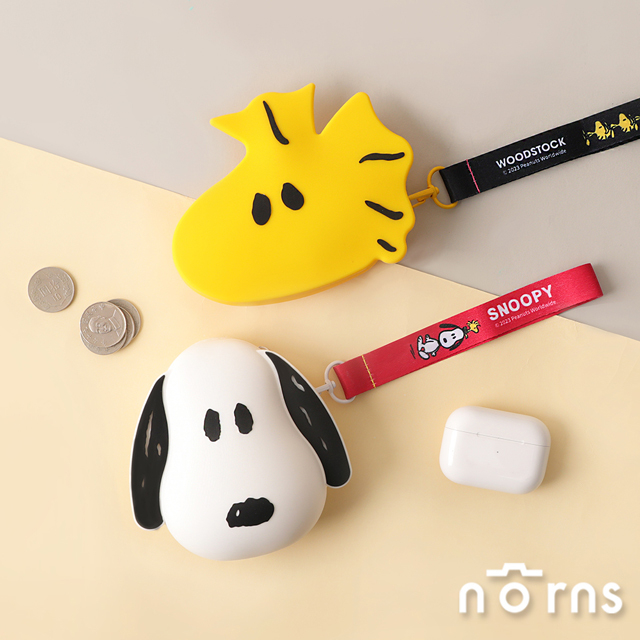 Peanuts史努比矽膠零錢包 附手腕帶