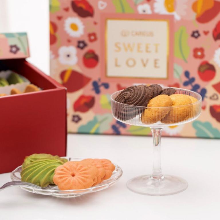 【喜憨兒】曲奇餅乾禮盒 I 愛戀朵朵(A)