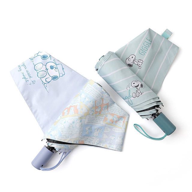 Peanuts史努比抗UV輕量自動傘