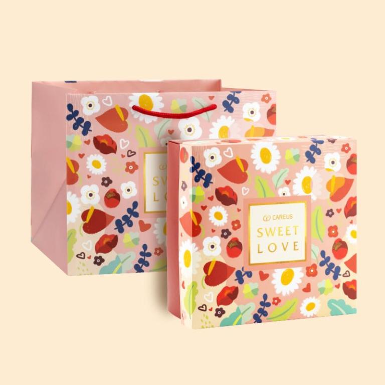 【喜憨兒】映花禮盒(A) I 瑪德蓮 I 手工曲奇