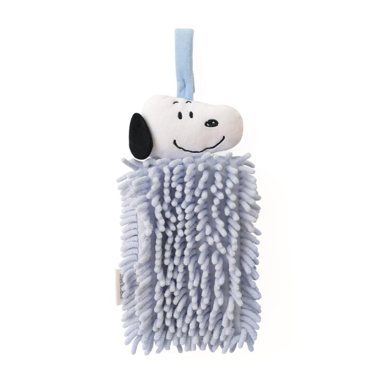 Peanuts史努比可掛式超細纖維擦手巾