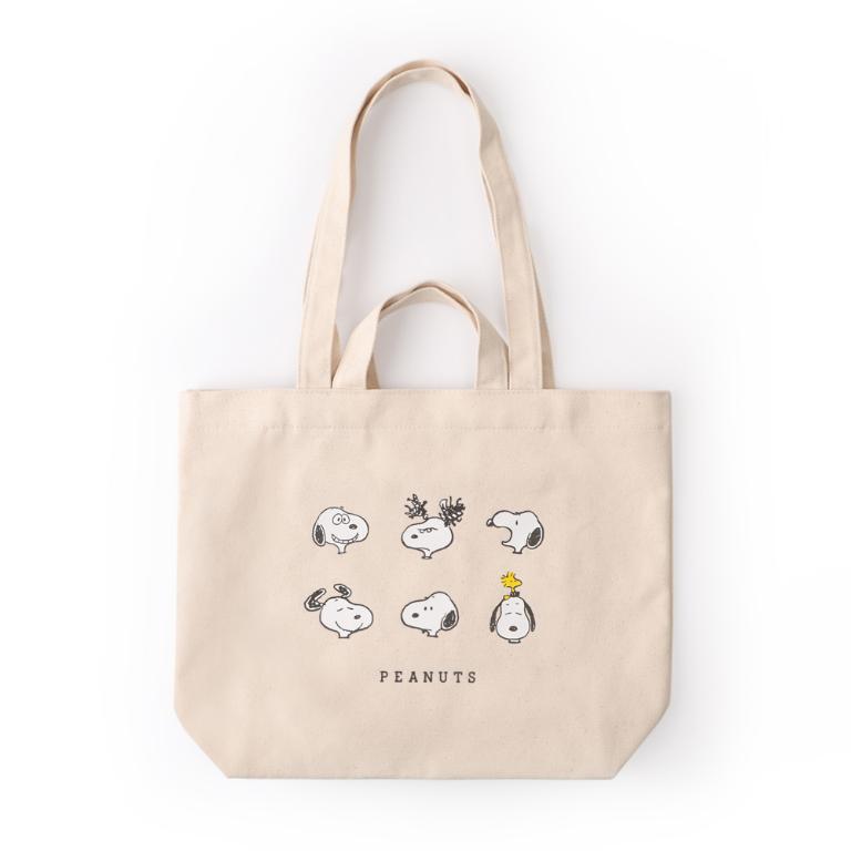 Peanuts史努比兩用帆布手提帆布袋