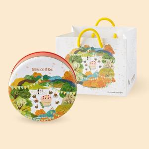 【喜憨兒】野餐派對餅乾禮盒 I 曲奇鐵盒