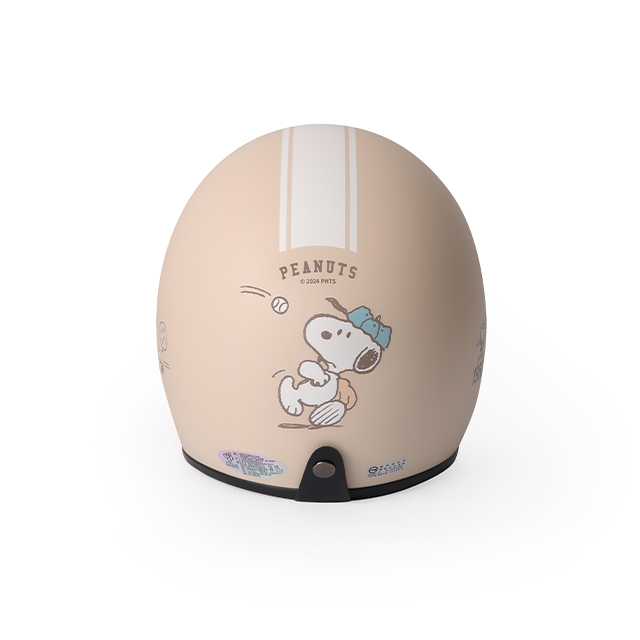 Peanuts史努比3/4半罩安全帽